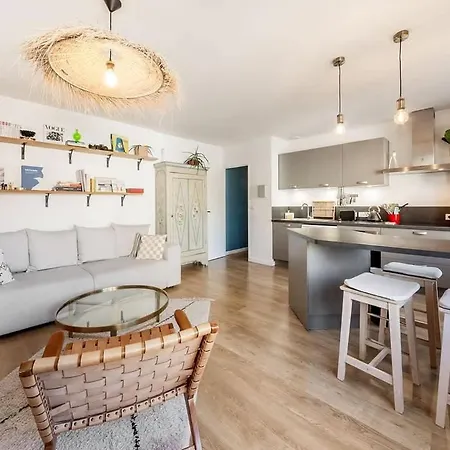 Le Cerf-volant, Joli 2 Chambres, Parking Daire Saint-Malo